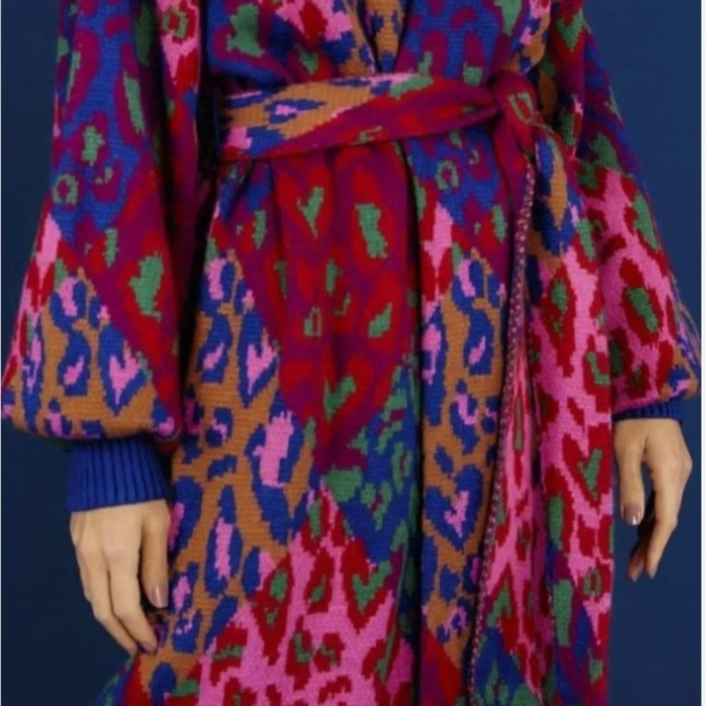 FARM Rio Multicolor Patterned Cardigan - Picture 2 of 4